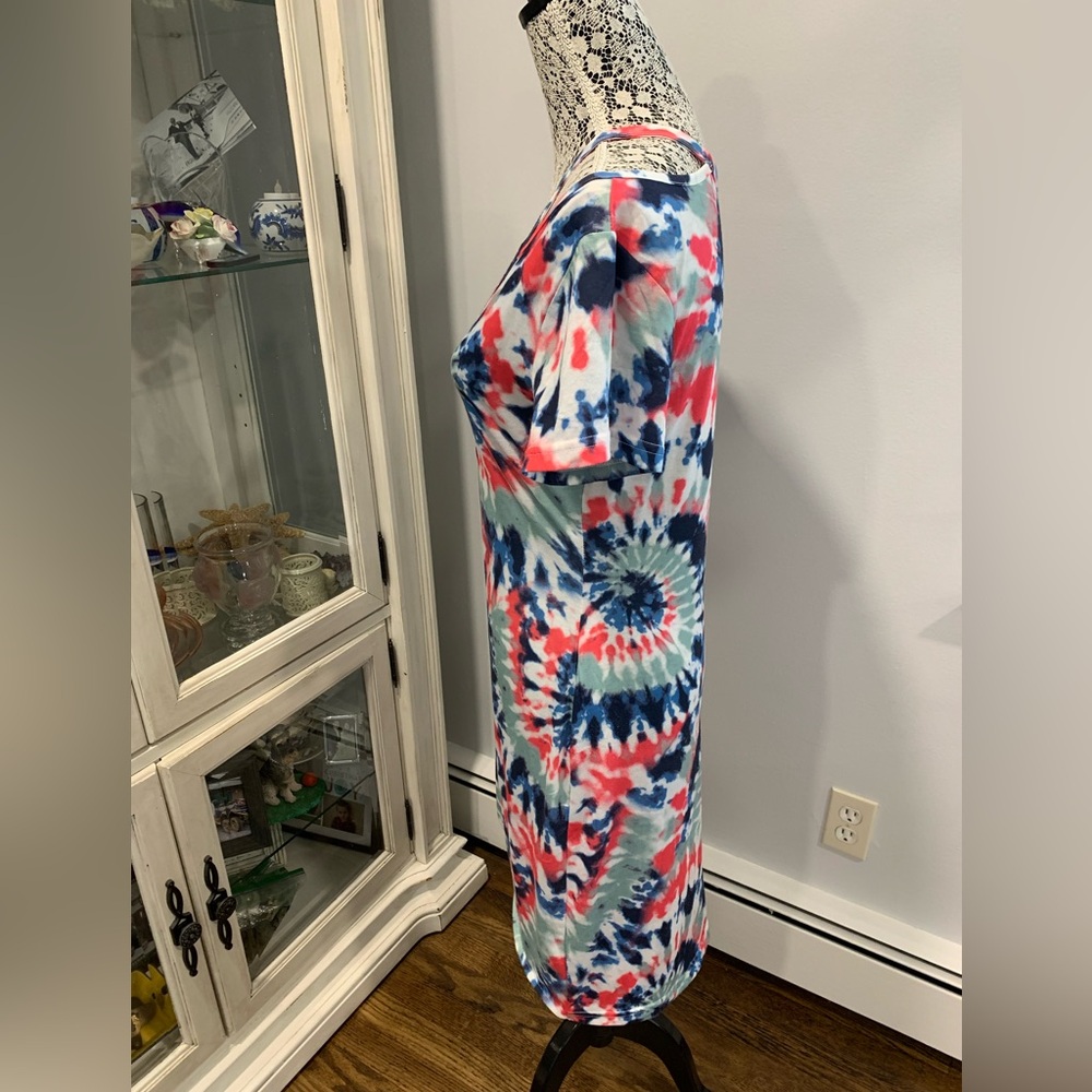 Tie-Dye Midi Dress - Picture 3 of 8